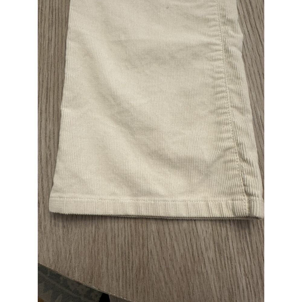 Lauren Jeans Co Ralph Lauren Cream Corduroy Pants Women's Sz 8 Bootcut Academia - Picture 6 of 11